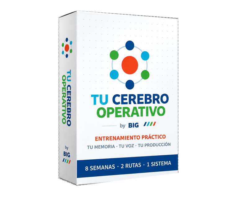 Caja del programa Tu Cerebro Operativo.